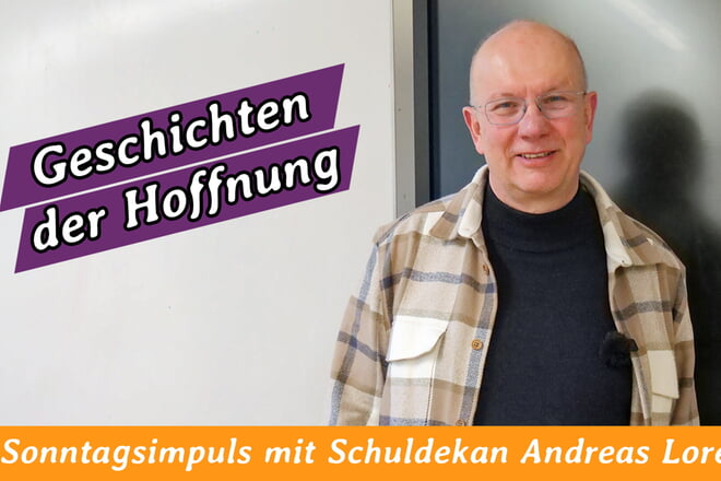 Sonntagsimpuls mit Schuldekan Andreas Lorenz zum 22.12.2024 - Schauen Sie mal rein!