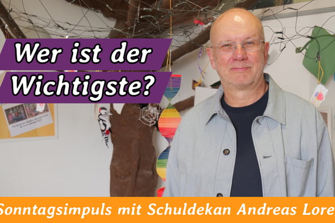 Sonntagsimpuls mit Schuldekan Andreas Lorenz zum 21.09.2025 in der ev. Kita Hohenacker - Schauen Sie mal rein!