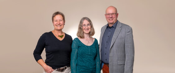 Katrin Sauer, Beate Sommerau und Andreas Lorenz